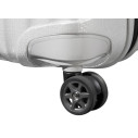 Valigia trolley espandibile C-Lite 55 Off White Samsonite dettaglio ruote