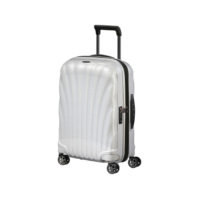Valigia trolley espandibile C-Lite 55 Off White