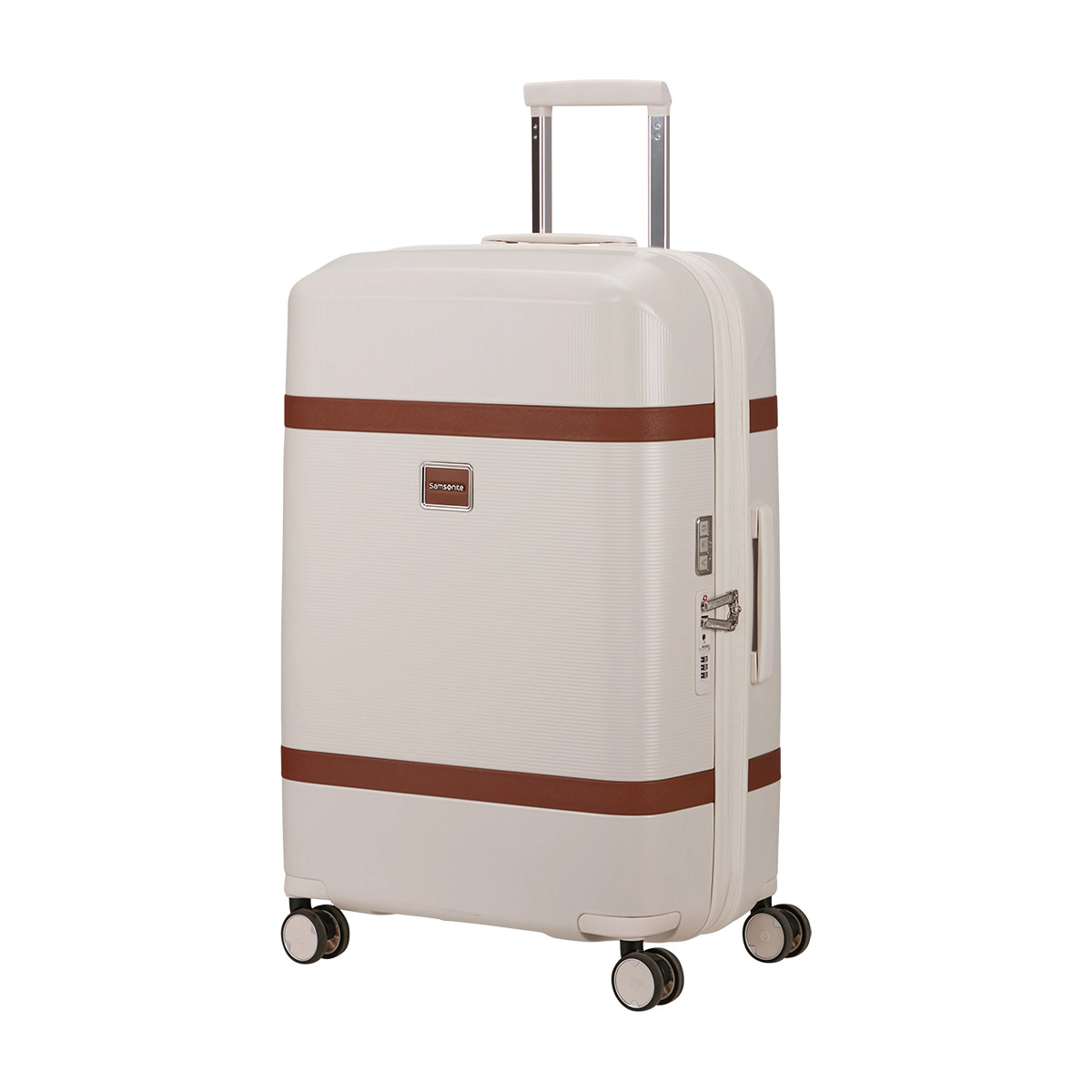 Valigia trolley espandibile Image Spinner 69 Ivory