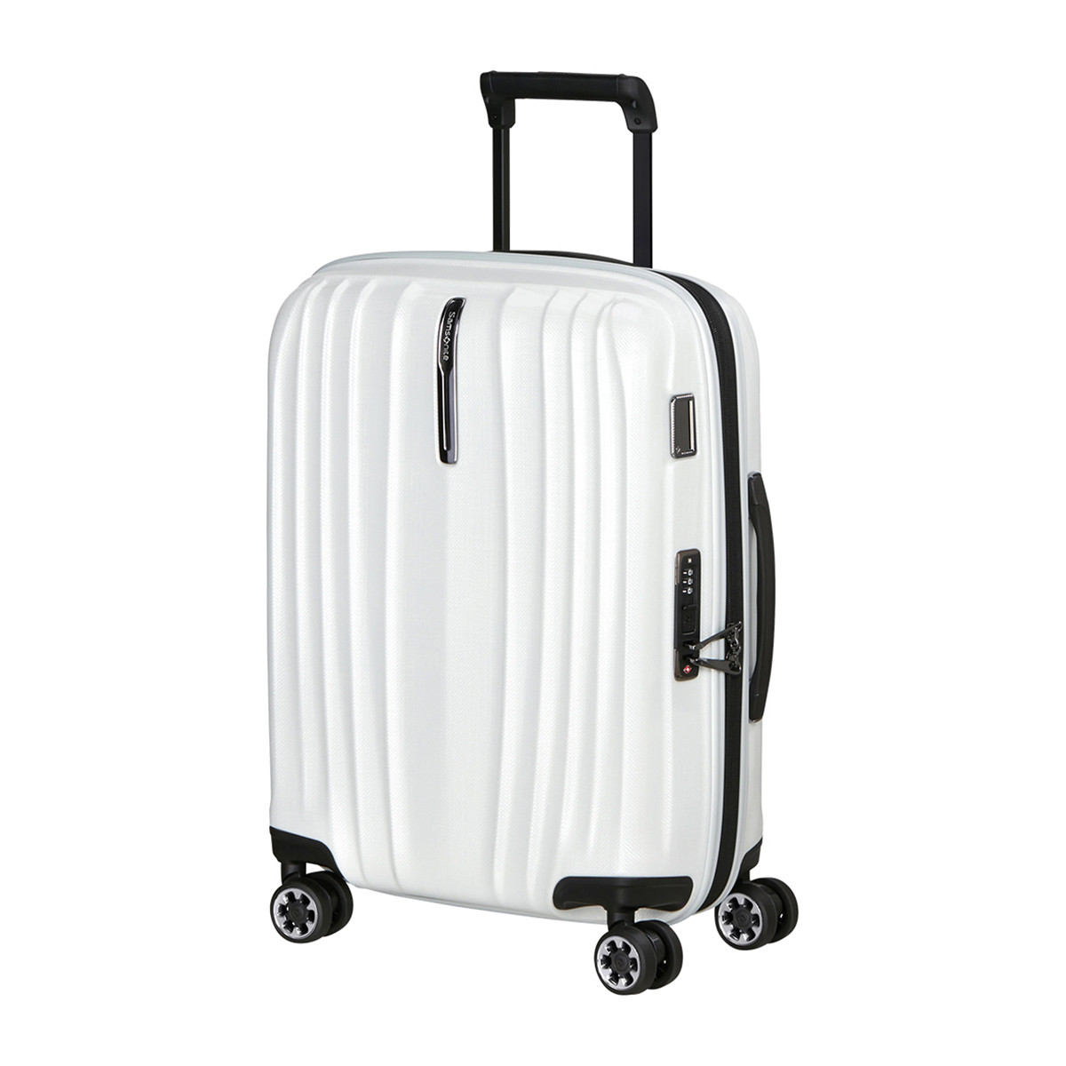 Valigia trolley espandibile Nexis 70 Cotton White
