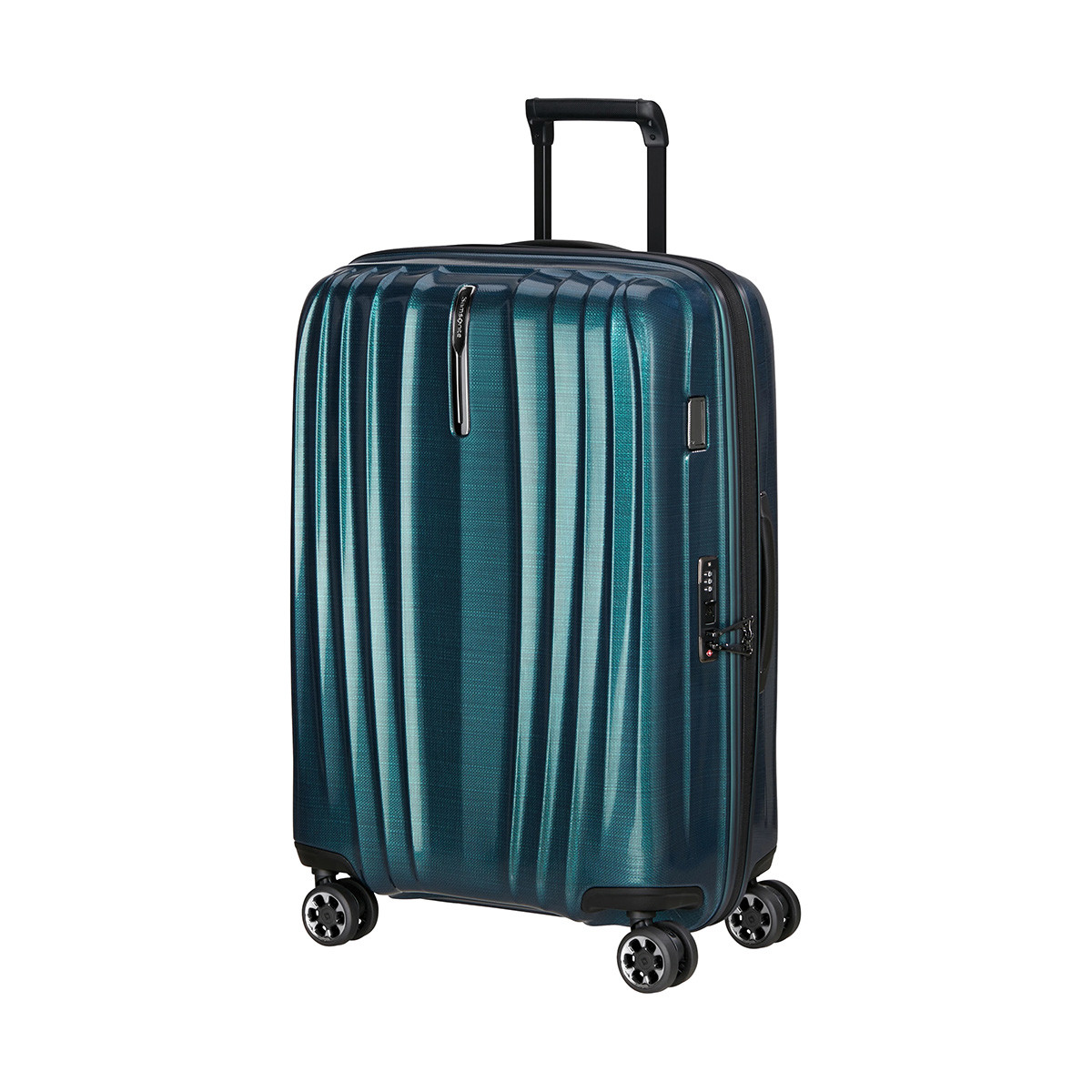 Valigia trolley espandibile Nexis 70 Deep Petrol