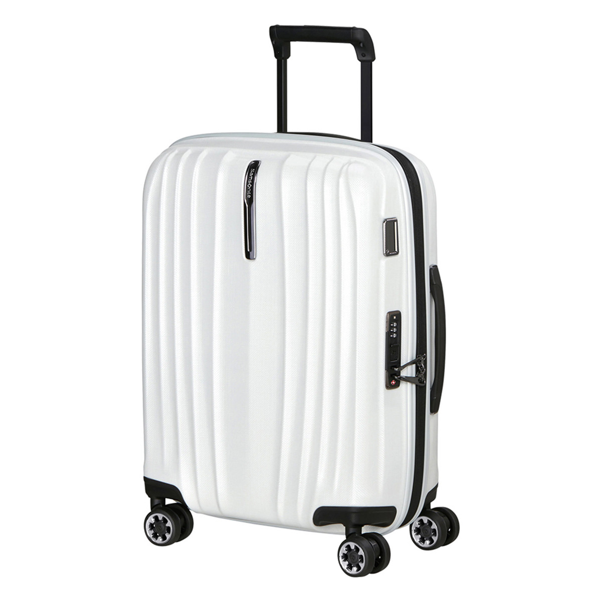 Valigia trolley espandibile Nexis 76 Cotton White