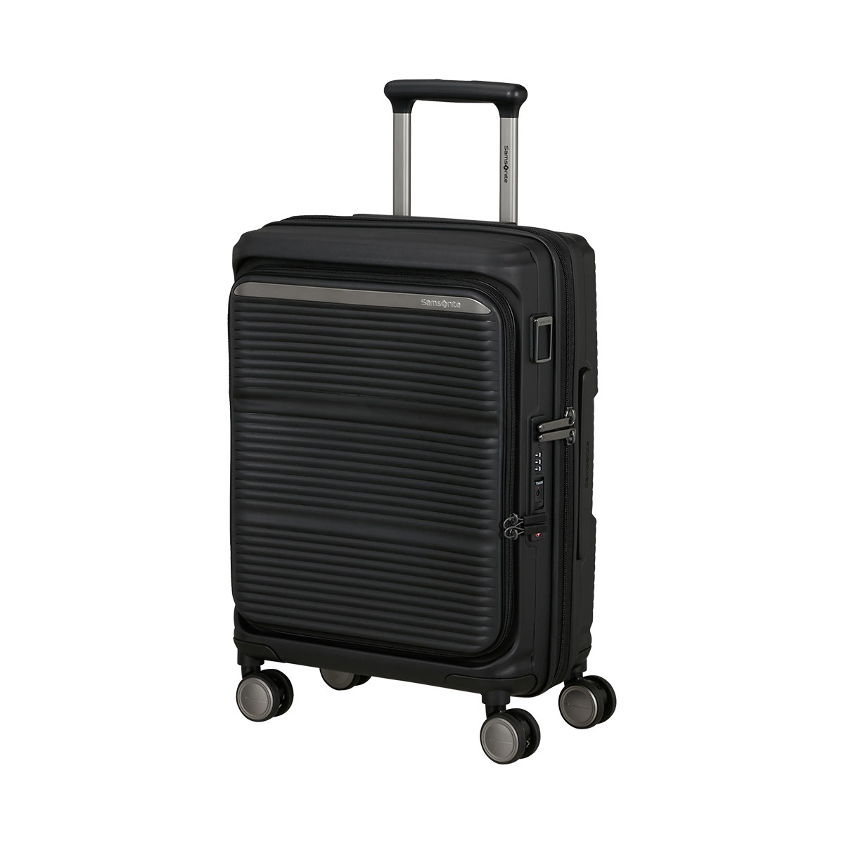 Valigia trolley espandibile Paralux Spinner 55 Black