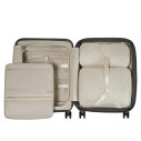 Valigia trolley espandibile Paralux Spinner 55 Olive Samsonite dettaglio