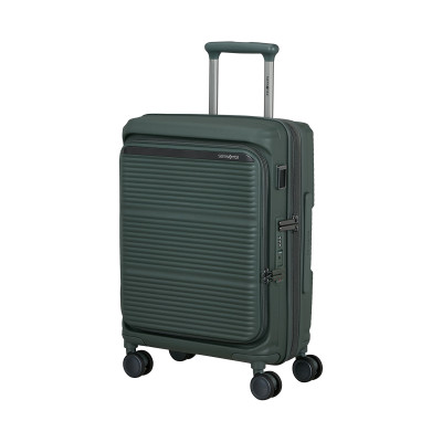 Valigia trolley espandibile Paralux Spinner 55 Olive