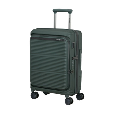 Valigia trolley espandibile Paralux Spinner 67 Olive