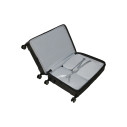 Valigia trolley espandibile Paralux Spinner 75 Black Samsonite dettaglio interno