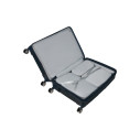 Valigia trolley espandibile Paralux Spinner 75 Midnight Navy Samsonite dettaglio interno