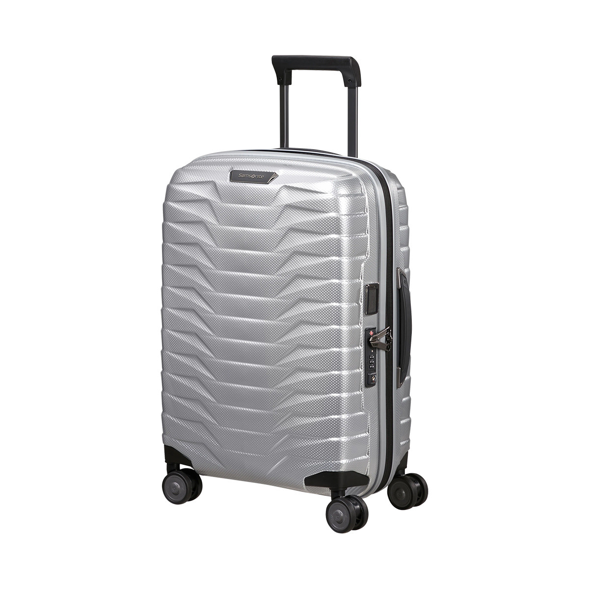 Valigia trolley espandibile Proxis 55 Silver