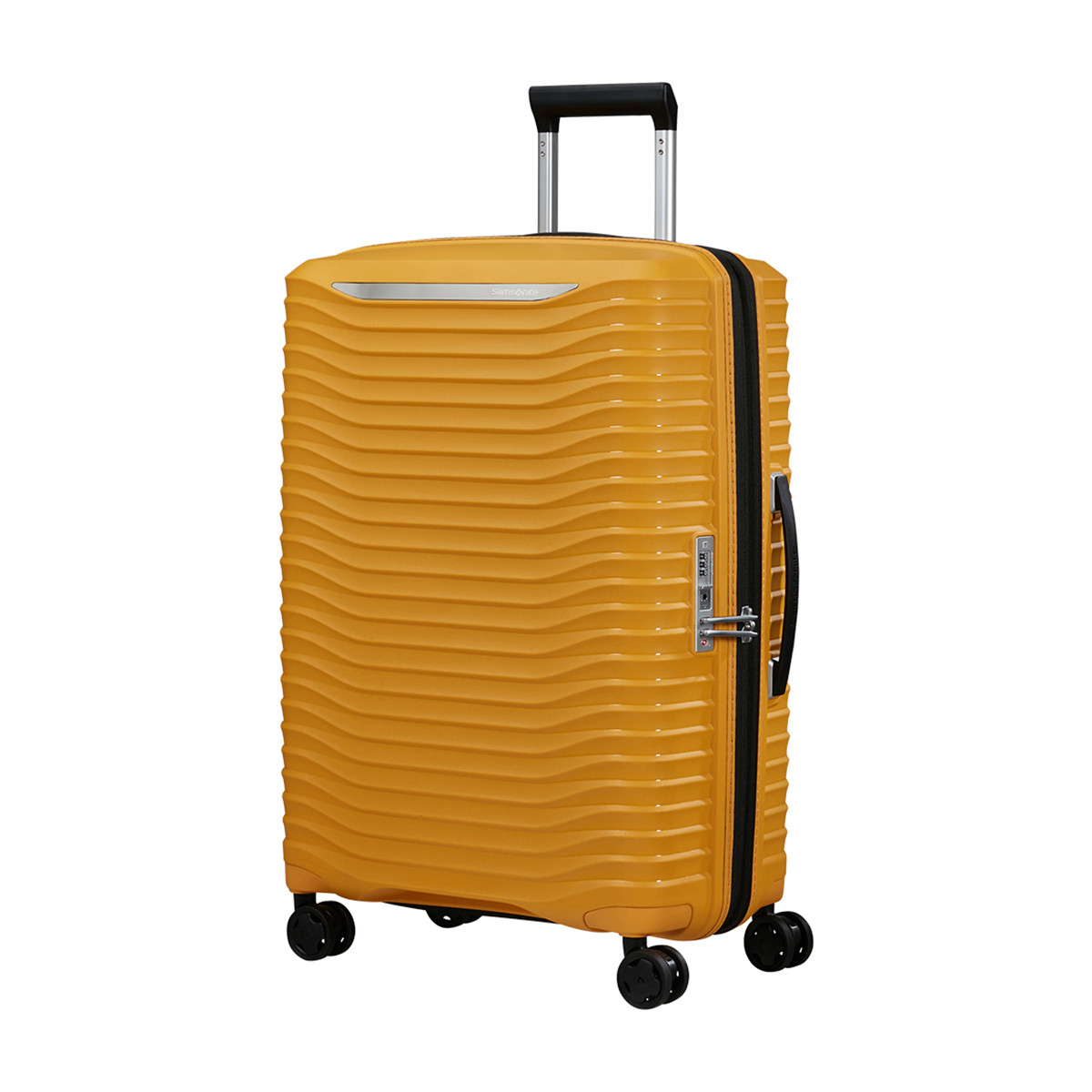 Valigia trolley espandibile Upscape 75 Yellow