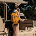 Zaino Ecodiver Laptop Backpack M Yellow Samsonite ambientazione