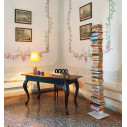 Libreria Sapiens H 202 bianco BBB Italia ambientazione