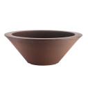 Vaso Schio Ciotola 100 Tera bronzo