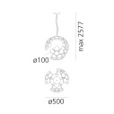 Artemide Scopas lampada a sospensione dimensioni