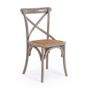 sedie design bistrot legno olmo Bizzotto vista