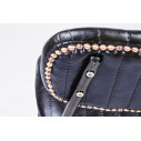 Sedia Debbie blu vintage Bizzotto dettaglio