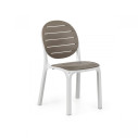 Set tavolo Cube 140x80 con 6 Sedia Erica Nardi Outdoor