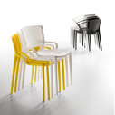 Fiorellina Sedia sedile e schienale forati Infiniti Design ambientazione