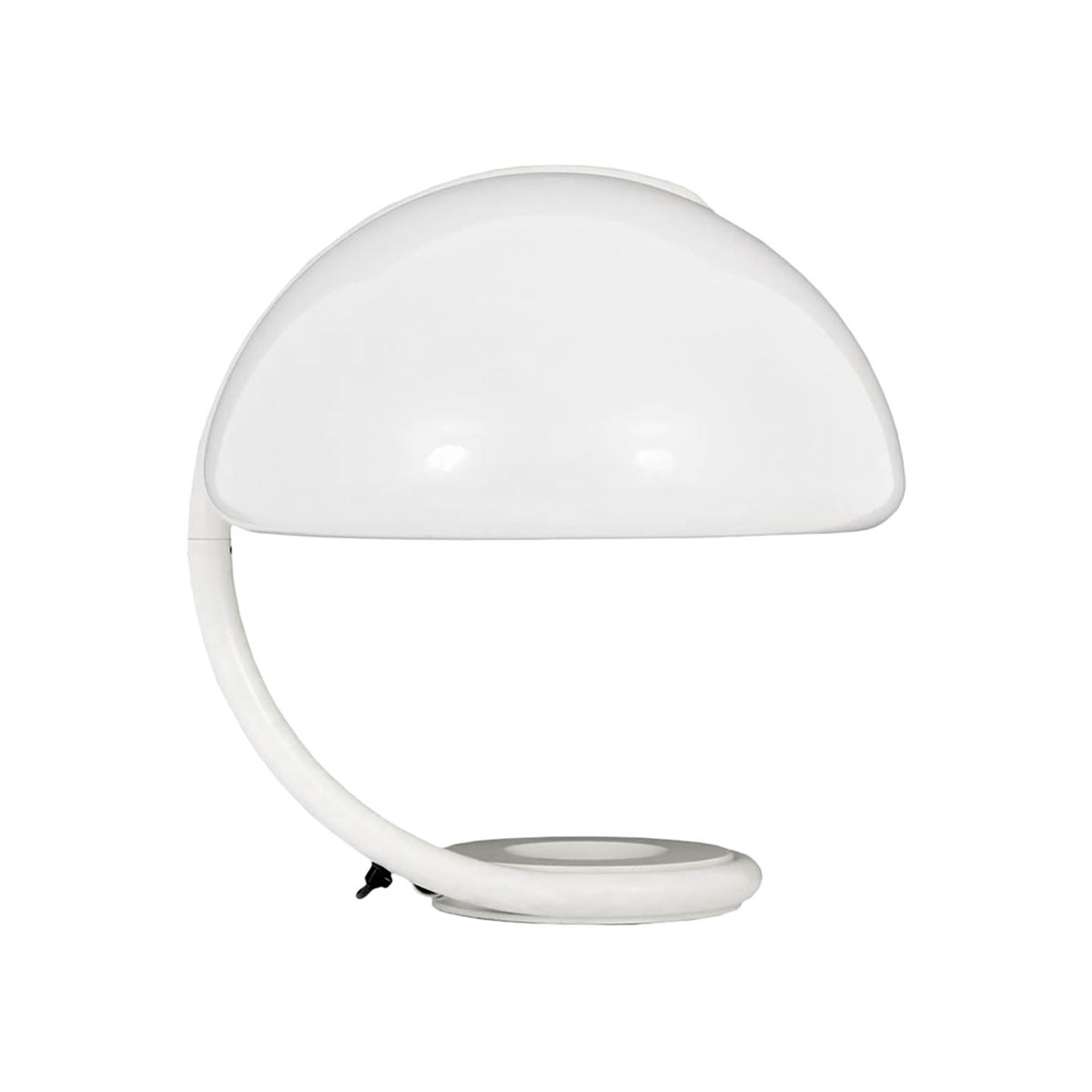 Serpente lampada d tavolo bianco