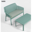 Set da giardino Panchina Net bench + 2 Poltrone Net Relax + 1 Tavolino Net 
