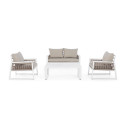 Set4 Salotto Captiva bianco Bizzotto vista
