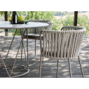 Set Tavolo Daisy Ø130 e 4 Poltrone Daisy Rope Vermobil ambientazione