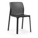 Set Tavolo Rio 140 con 6 sedie bit dettaglio sedia Bit antracite