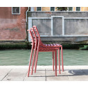 Set tavolo Rio 140 con 8 poltroncine Doga Armchair Nardi ambientazione