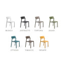 Set tavolo Rio 210 con 8 sedie Trill bistrot Sedia Trill Colori sedia