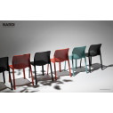 Set Tavolo Rio 140 con 6 sedie bit dettaglio sedia Bit colori