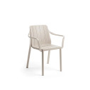 Set tavolo Tevere 147 Extensible con 8 Tiberina Armachair Nardi corda