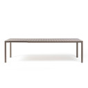 Set tavolo Tevere 210 Extensible con 6 Trill bistrot Nardi tortora