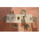 Set tavolo Tevere 210 Extensible con 8 Doga Bistrot Nardi ambientazione