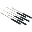 Alessi SG55/PEN B Mami Casseruola per bourguignonne in acciaio Inox vista set forchette opzionali