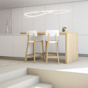 Sgabello cucina Porta Venezia Infiniti Design ambientazione