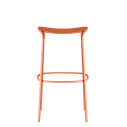 Sgabello Trick H.65 Scab terracotta