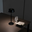Sister Light Wi-Fi Pro lampada da tavolo Nero perlato Zafferano ambientazione