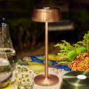 Sister Light Wi-Fi Pro lampada da tavolo Rame Zafferano ambientazione