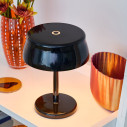 Sister Light Wi-Fi Mini Pro lampada da tavolo Nero perlato Zafferano ambientazione 