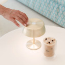 Sister Light Wi-Fi Mini Pro lampada da tavolo Oro Zafferano ambientazione