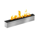 Bruciatore a bioetanolo Smart APP inserto automatico da incasso Slim 70 Divina Fire vista
