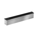 Bruciatore a bioetanolo Smart APP inserto automatico da incasso Slim 70 Divina Fire vista