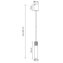 Smug SE334B Lampada a sospensione Ferroluce dimensioni