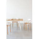 Steelwood Chair Sedia con braccioli in faggio naturale Magis vista