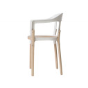 Steelwood Chair Sedia con braccioli in faggio naturale Magis vista