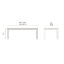Stromboli Table Grattoni dimensioni