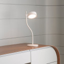 Super O Pro lampada da tavolo Bianco Zafferano ambientazione