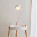 Super O Pro lampada da tavolo Bianco Zafferano ambientazione