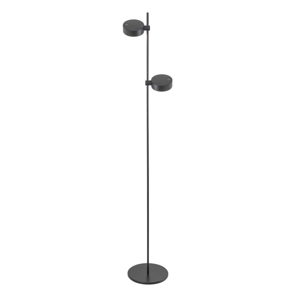 Super O Pro lampada da terra 2 luci Nero