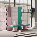 Superbench Blue Stripes Seletti ambientazione